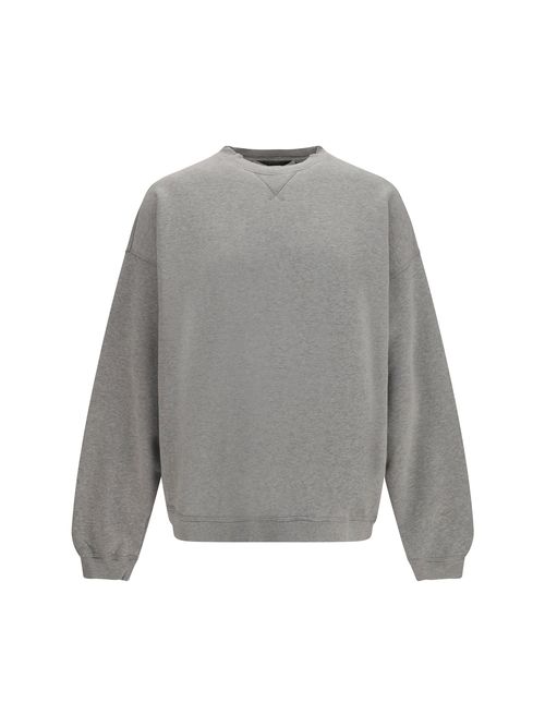 Oversized Crewneck Sweatshirt — Gray