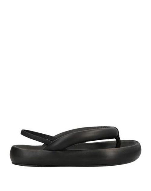 Woman Thong sandal Black