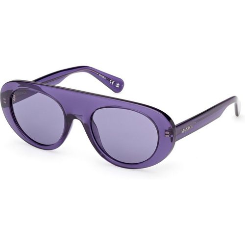 MAX&Co Mujer MAX&Co MO0148 81Y Gafas de sol Inyectado Violeta Violeta Redonda Norma