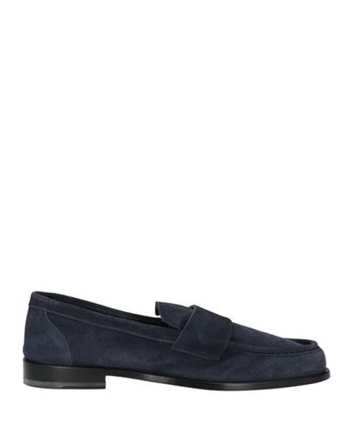 Man Loafers Midnight blue Size 10.5 Leather