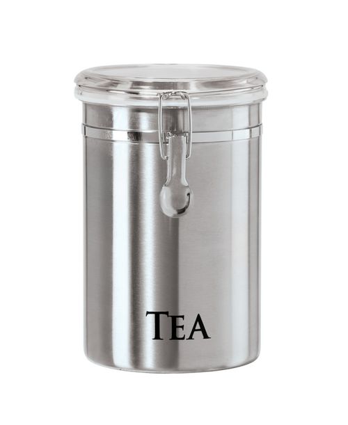 62 fl oz Stainless Steel Tea Canister - Stainless Steel