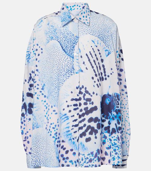 Printed cotton shirt