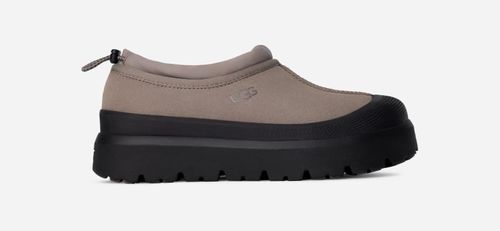 ® Tasman Weather Hybrid Suede Clogs Cold Weather Boots in Smoke Plume/Black