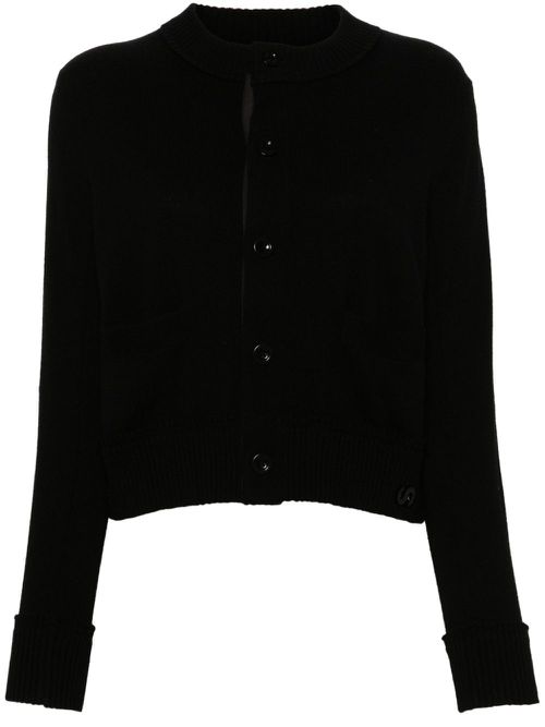 Wool cardigan - Black