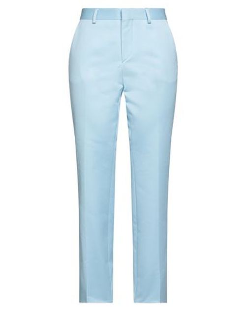 Woman Pants Sky blue Size 8 Cotton