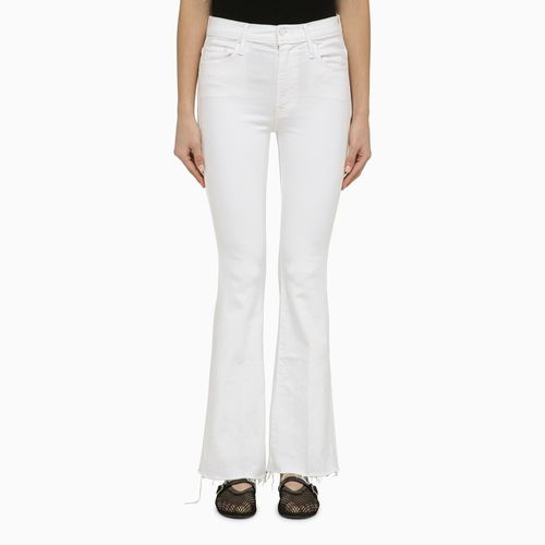 The Weekender Fray white denim jeans
