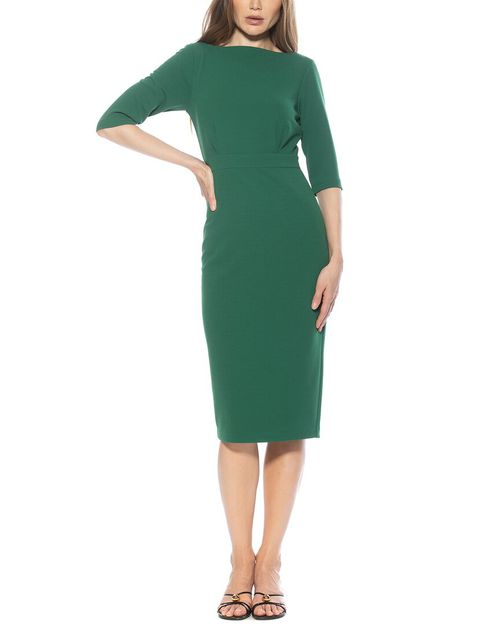 Seraphina Boatneck Sheath Dress