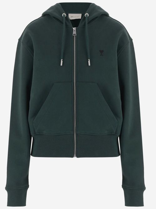 Cotton Hoodie — Green
