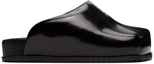 Black Truck Slide Loafers