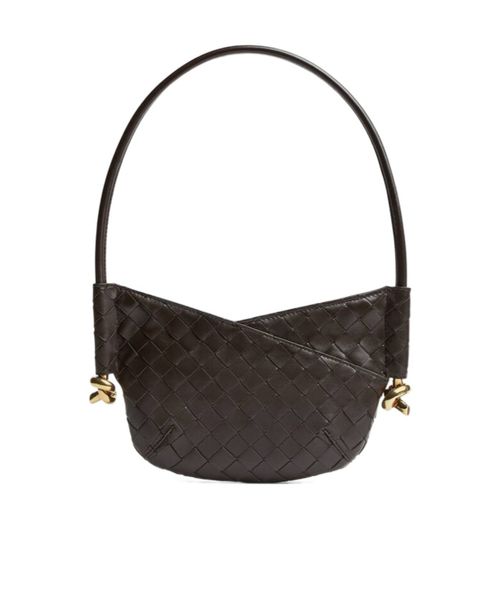 Mini Solstice knitted shoulder bag
