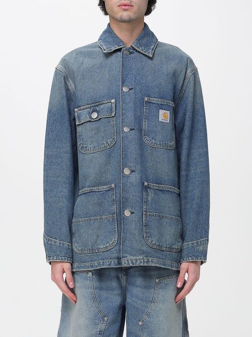 Jacket Men color Denim