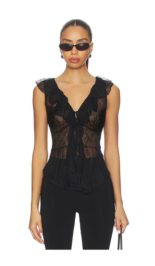 MORE TO COME Izara Top in Black. XXS. Also in M