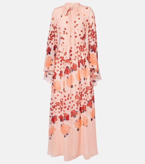 Silk gown