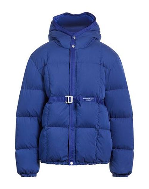 Man Puffer Bright blue Size XL Cotton, Polyamide