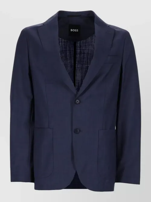 Boss - p hanry single breasted suit jacket