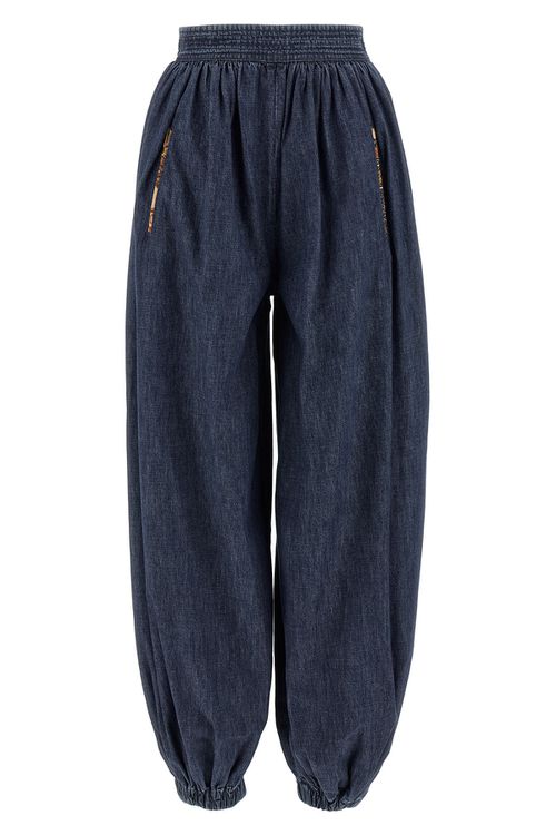 Denim Chambray Pants