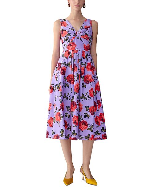 Bow Bodice A-Line Dress