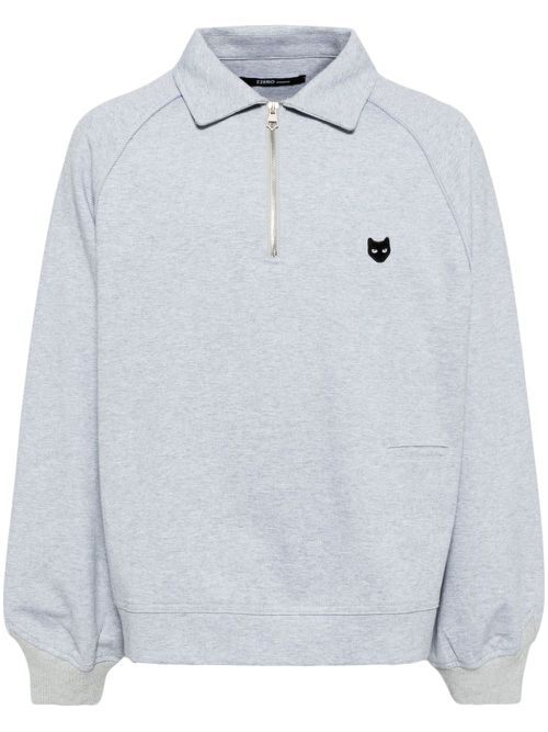 Panther hand-rope sweatshirt - Grey