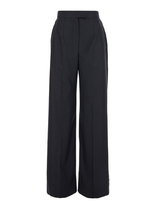 Blue High Waist Pants