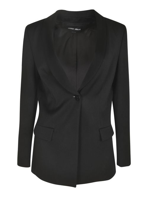Single Buttoned Plain Blazer