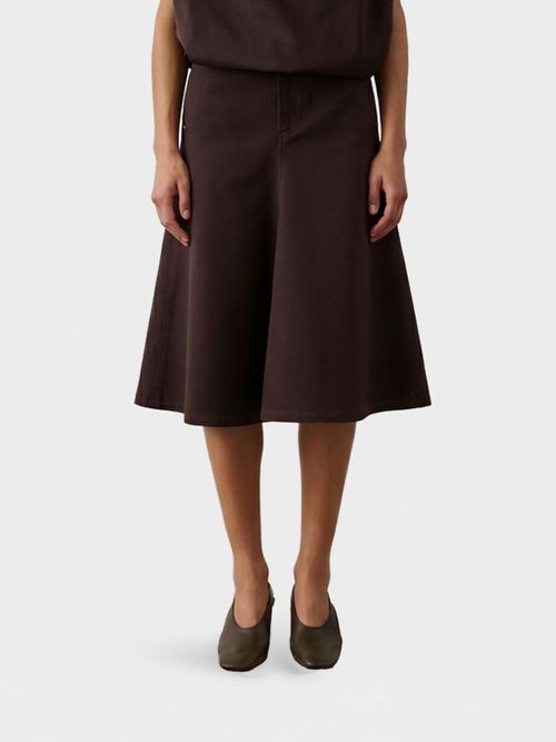 Skirt Woman color Brown