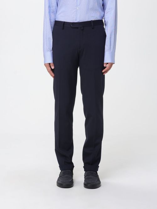 Pants Men color Blue