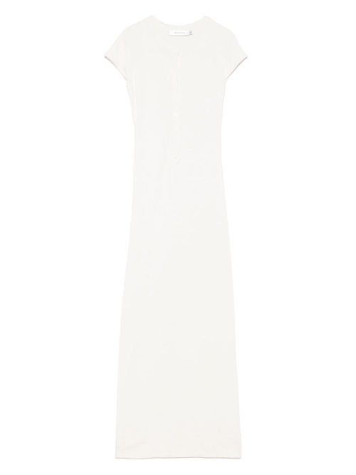 Aya Muse knitted maxi dress - White