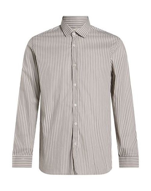 Man Shirt Grey Size 15 ¾ Cotton, Polyamide, Elastane