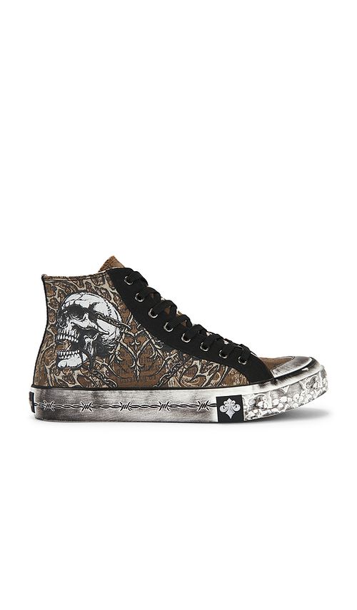 Affliction Collapse Shoe in Brown. 13. Also