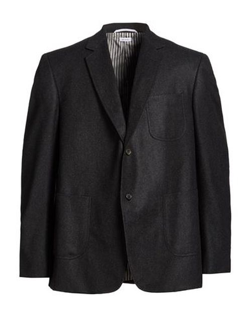 Man Blazer Charcoal Size 1 Wool