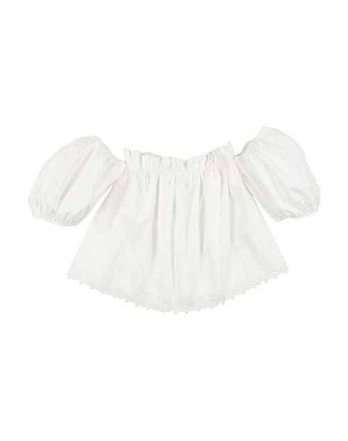 L:ú L:ú By Miss Grant Kid Girl Top White Size 12 Cotton