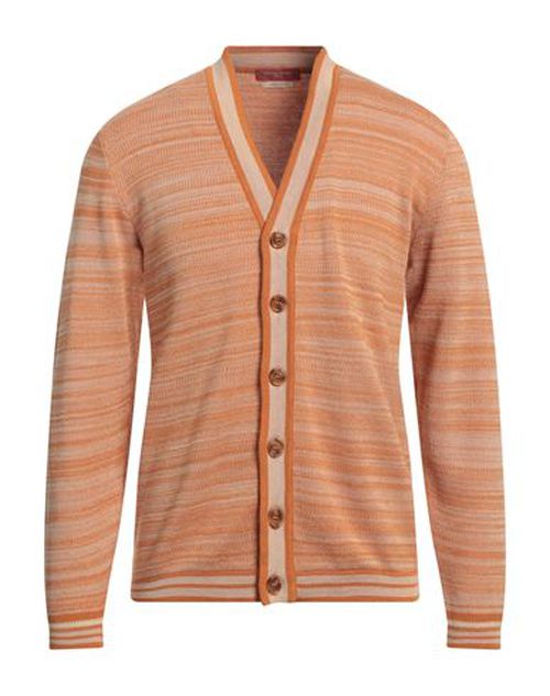 Man Cardigan Orange
