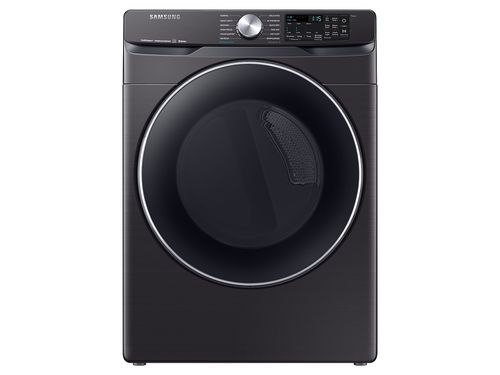 7.5 cu. ft. Smart Electric Dryer with Steam Sanitize+ in Black Stainless Steel(DVE45R6300V/A3)