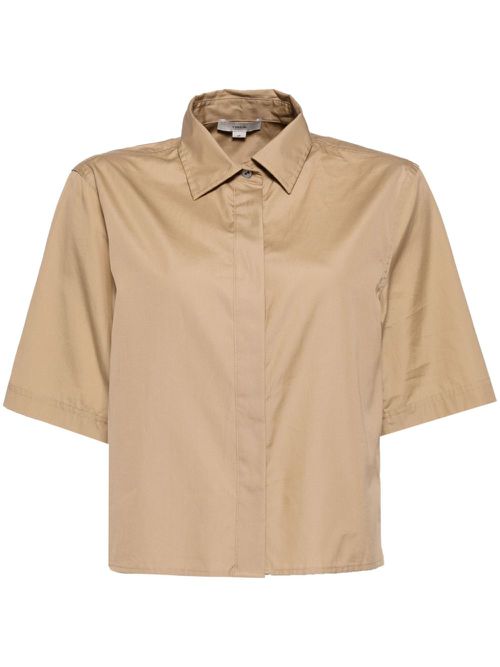Short-sleeved shirt - Brown