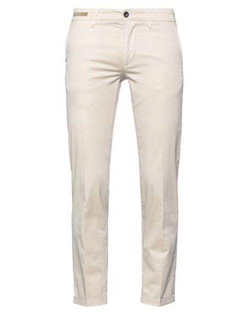 Re_hash Man Pants Beige Size 38 Cotton, Elastane