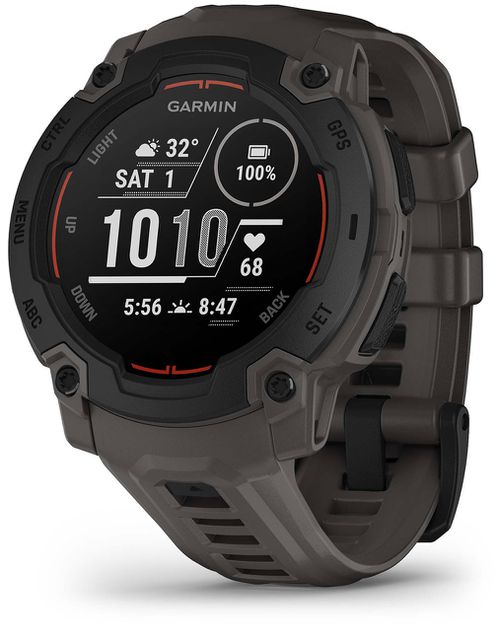 Instinct E Smartwatch 45mm Black Case with Charcoal Band