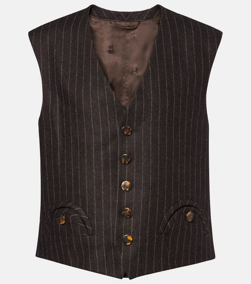 Blazé Milano Feral wool and cashmere vest