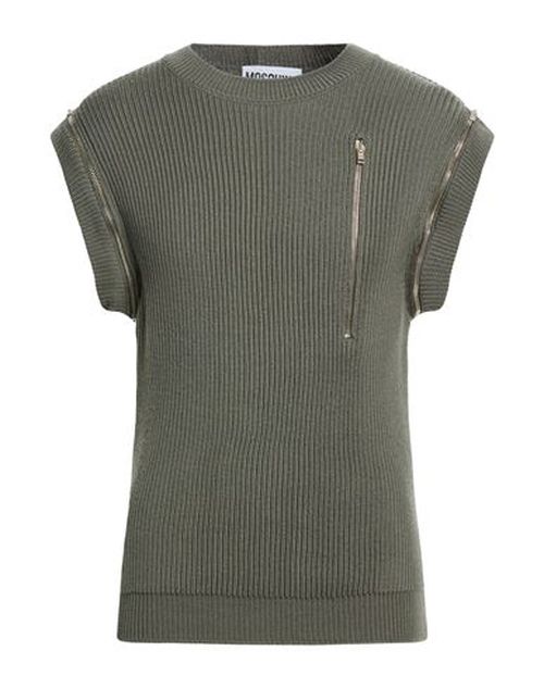 Couture Man Sweater Military green Size 36 Virgin Wool