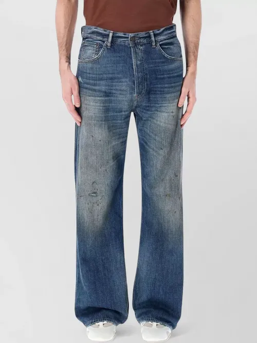 Acne Studios - trafalgar denim trousers mid waist