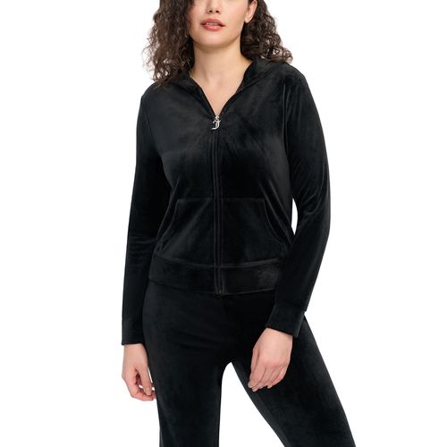 VELOUR JACKET - Black XXL:- Black