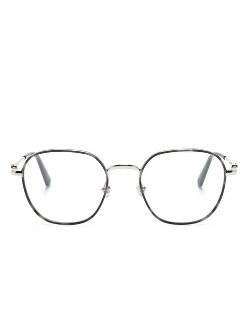 Square-frame glasses - Silver