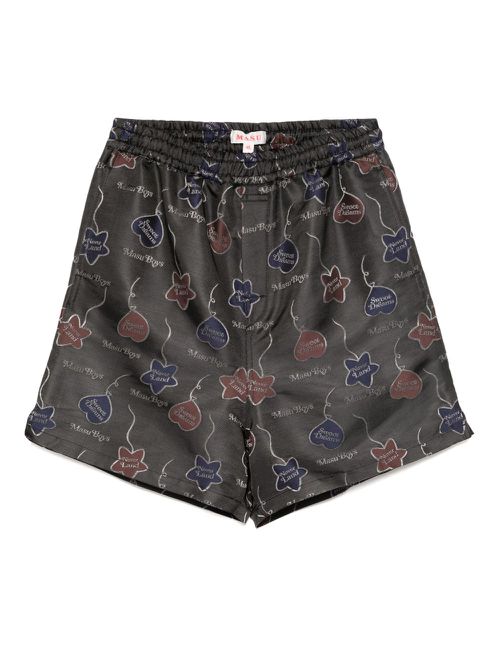Falling Balloon Boxing shorts - Black