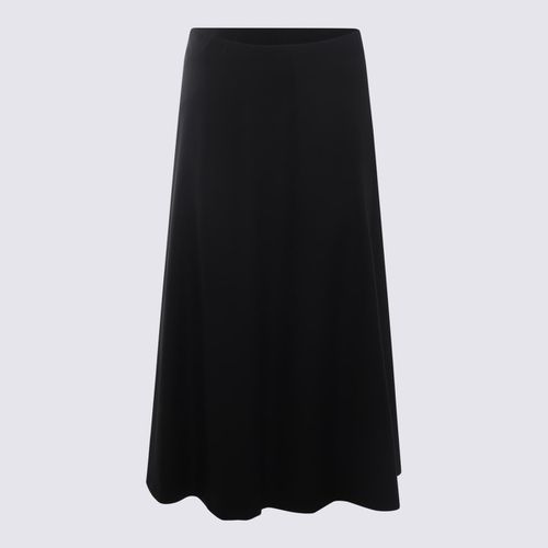 Black Wool Skirt