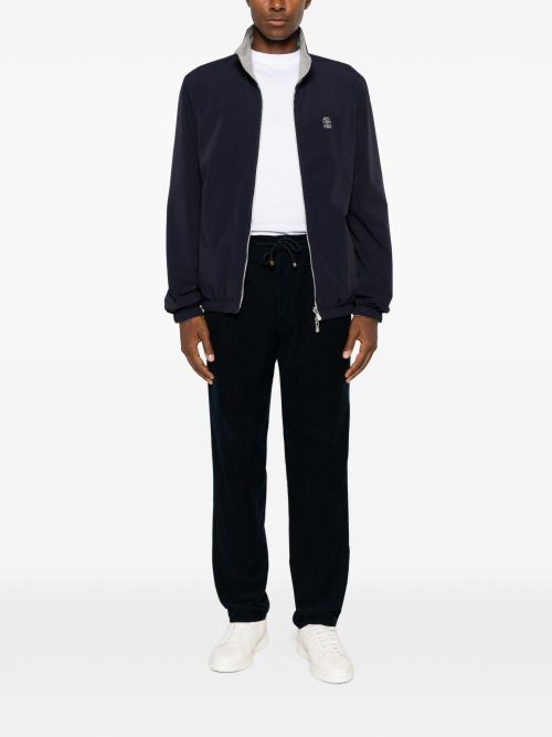 Water-Resistant Blouson Jacket