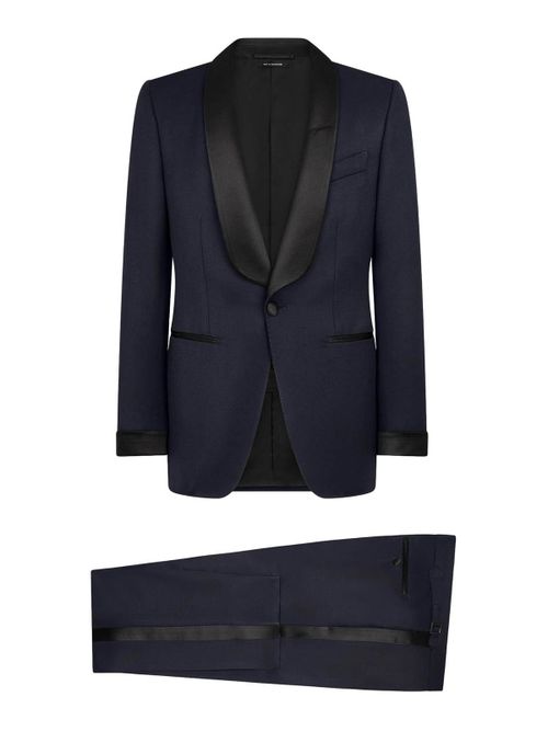 O`Connor Wool And Silk Twill Evening Dress