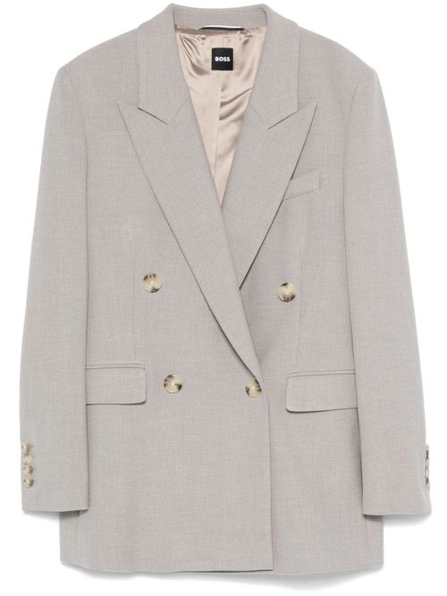 Double-breasted blazer - Grey