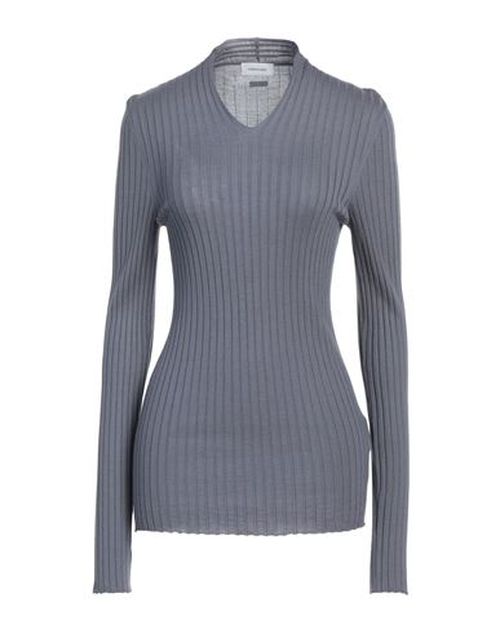 Woman Sweater Slate blue Size M Virgin Wool