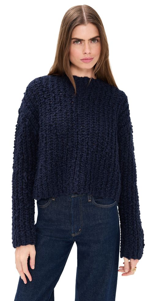 Marina Pullover Sweater Navy