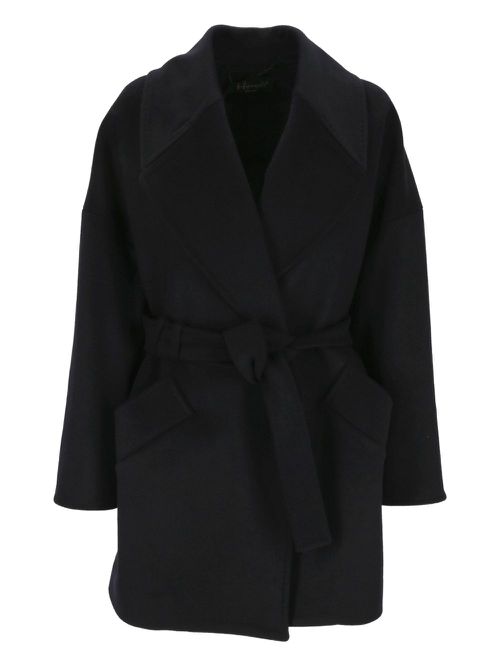 HERESIS wool coat - Blue