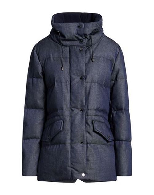 Woman Puffer Blue Size 4 Polyamide, Polyester